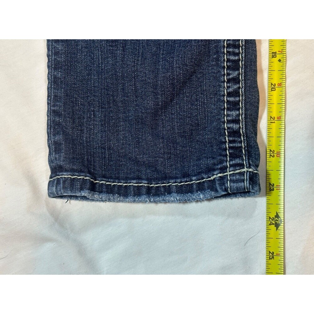 Silver Suki Mid Capri Jeans Women's Size 29 Mid Rise Medium Wash Fluid Denim - Picture 6 of 11